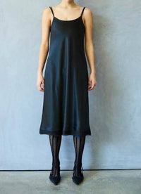 Brazeau Tricot - Classic Organza Petal Slip Midi Dress