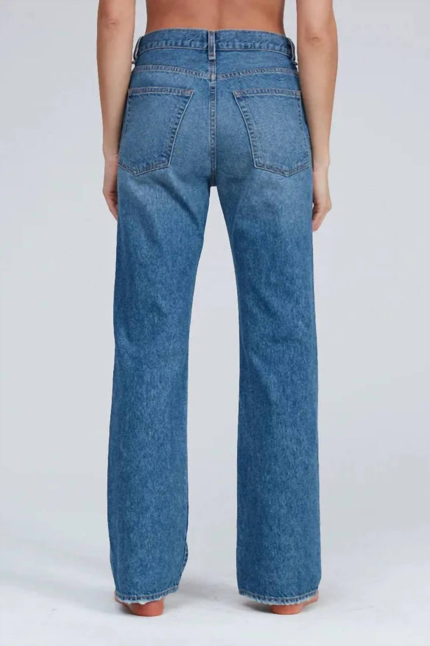 Askk Ny - HIGH RISE STRAIGHT JEAN