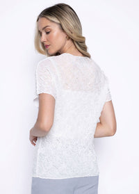 Picadilly - Sparkle Pleated Top