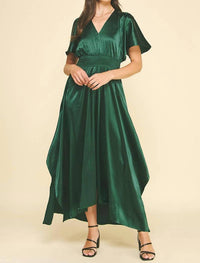 Pinch - Chiffon Slit Detailed Maxi Dress