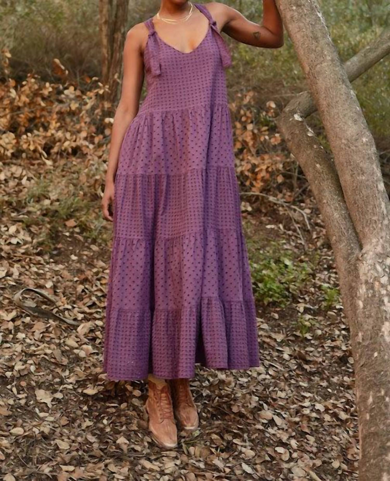 Self Contrast - Cabana Maxi Dress