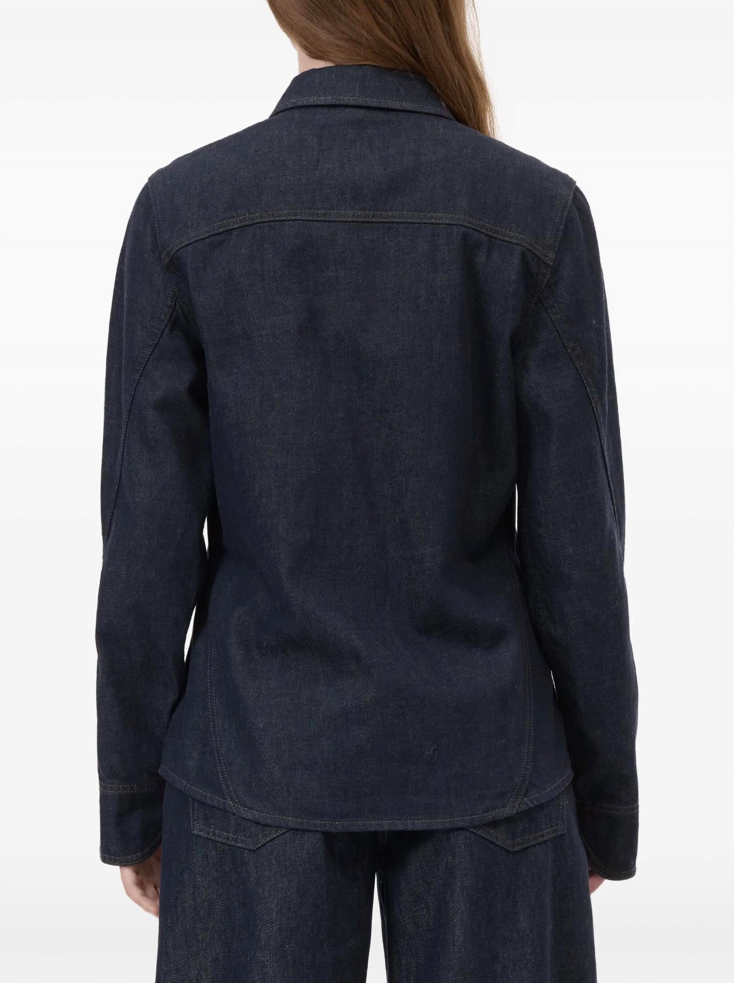 Closed - Seaming Button Down Denim Shirt