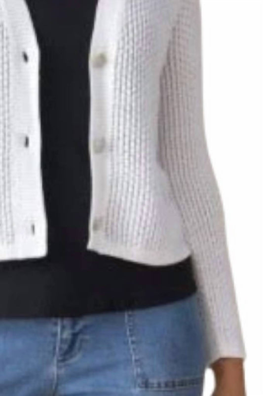 Habitat - To Live In Coastal Crochet Cardigan