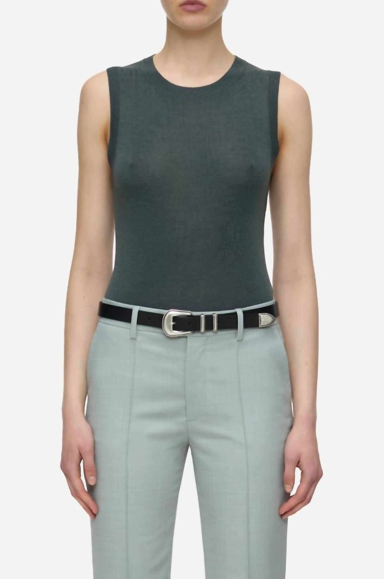 Closed - Sleeveless Crewneck Tank