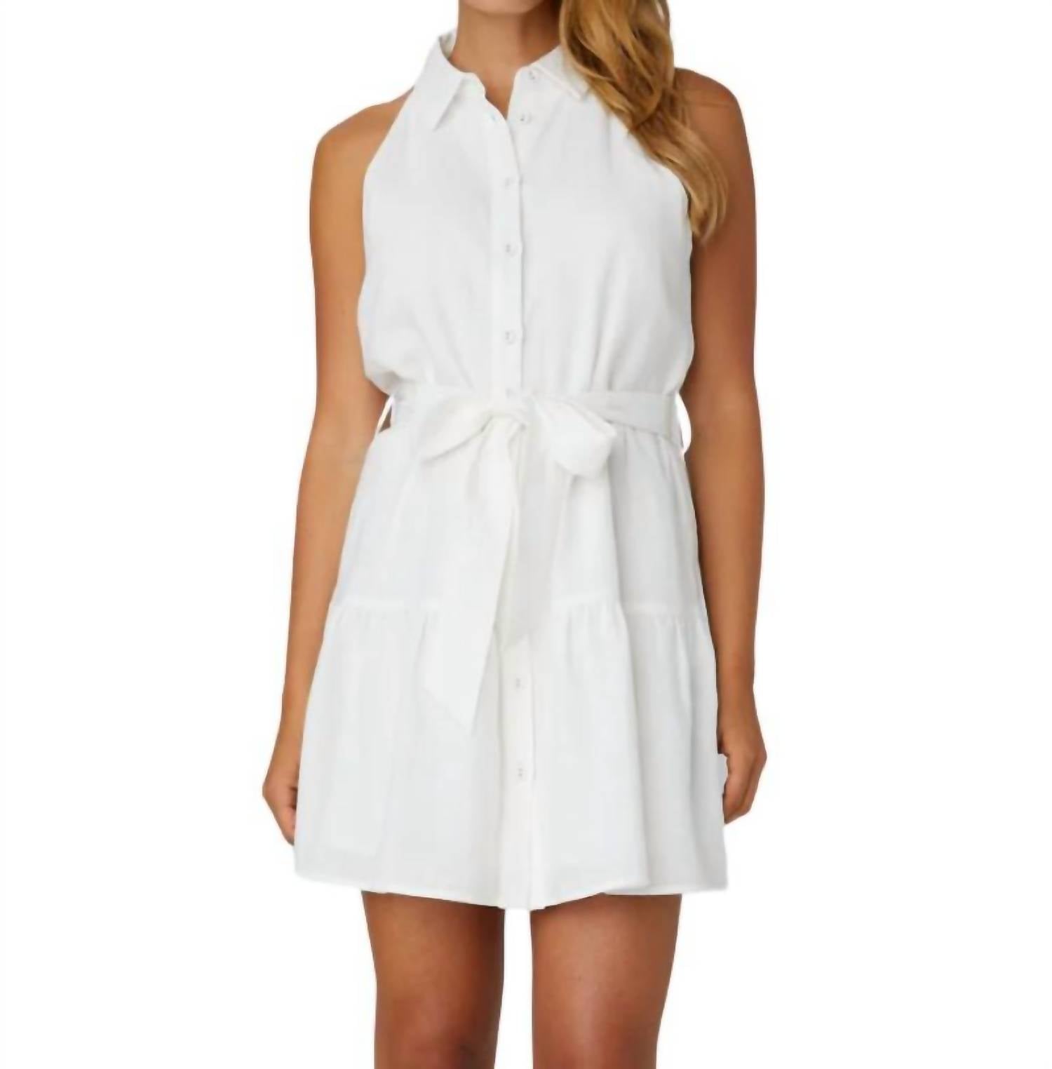 Js71 - Karlie Linen Blend Dress