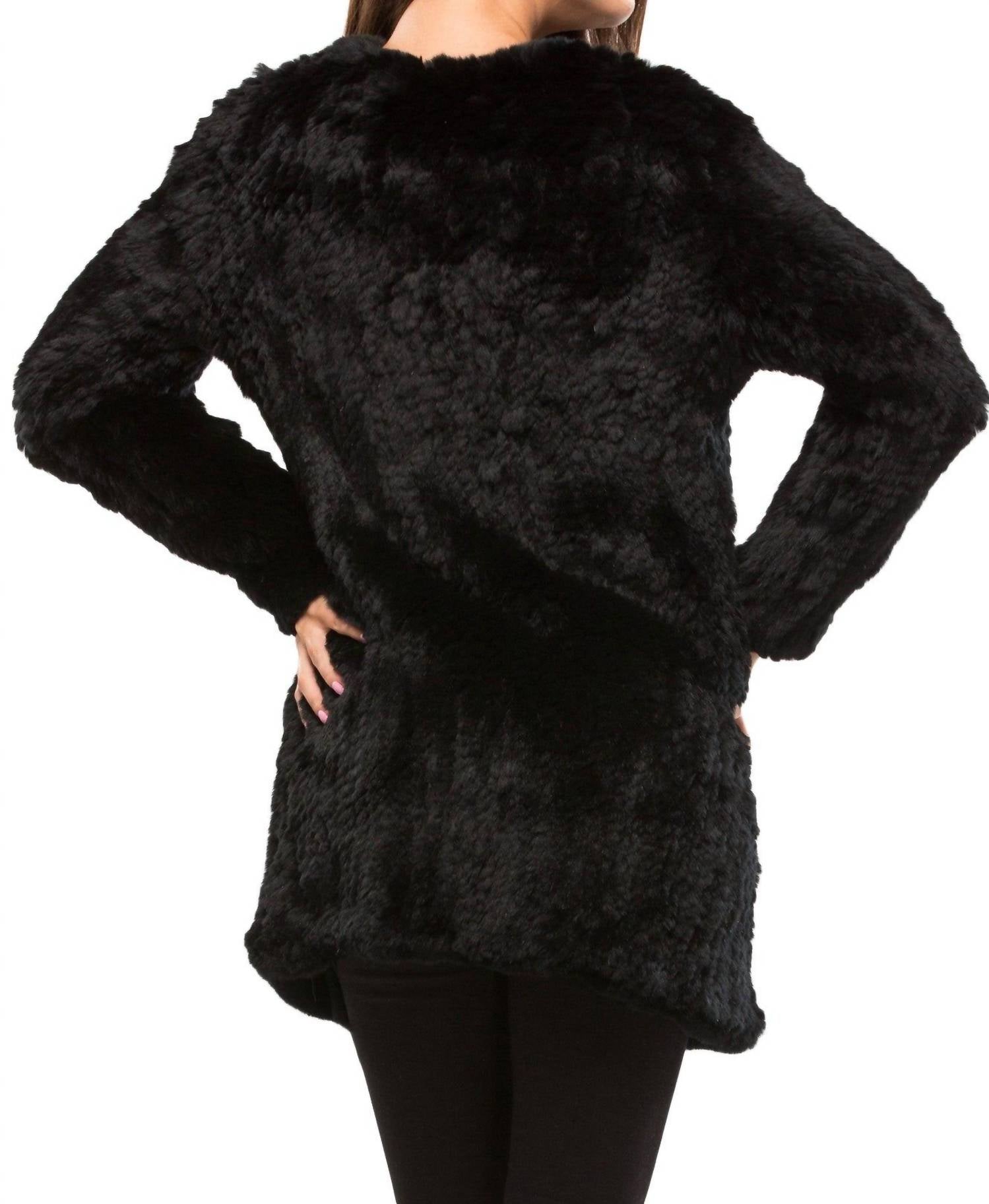 H Brand - Huxley Rabbit Fur Jacket