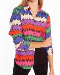 Vilagallo - Gaby Makasart Print Shirt Blouse