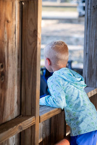 Blue Quail Clothing Co. - Kids Fisherman Lightweight Performance Hoodie