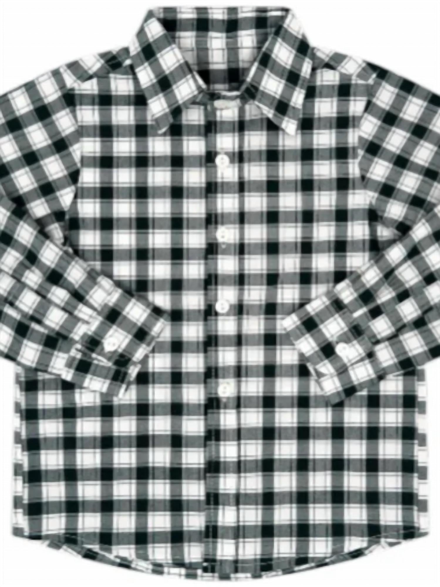 Lullaby Set - Boy's Brees Long Sleeve Button Down Shirt