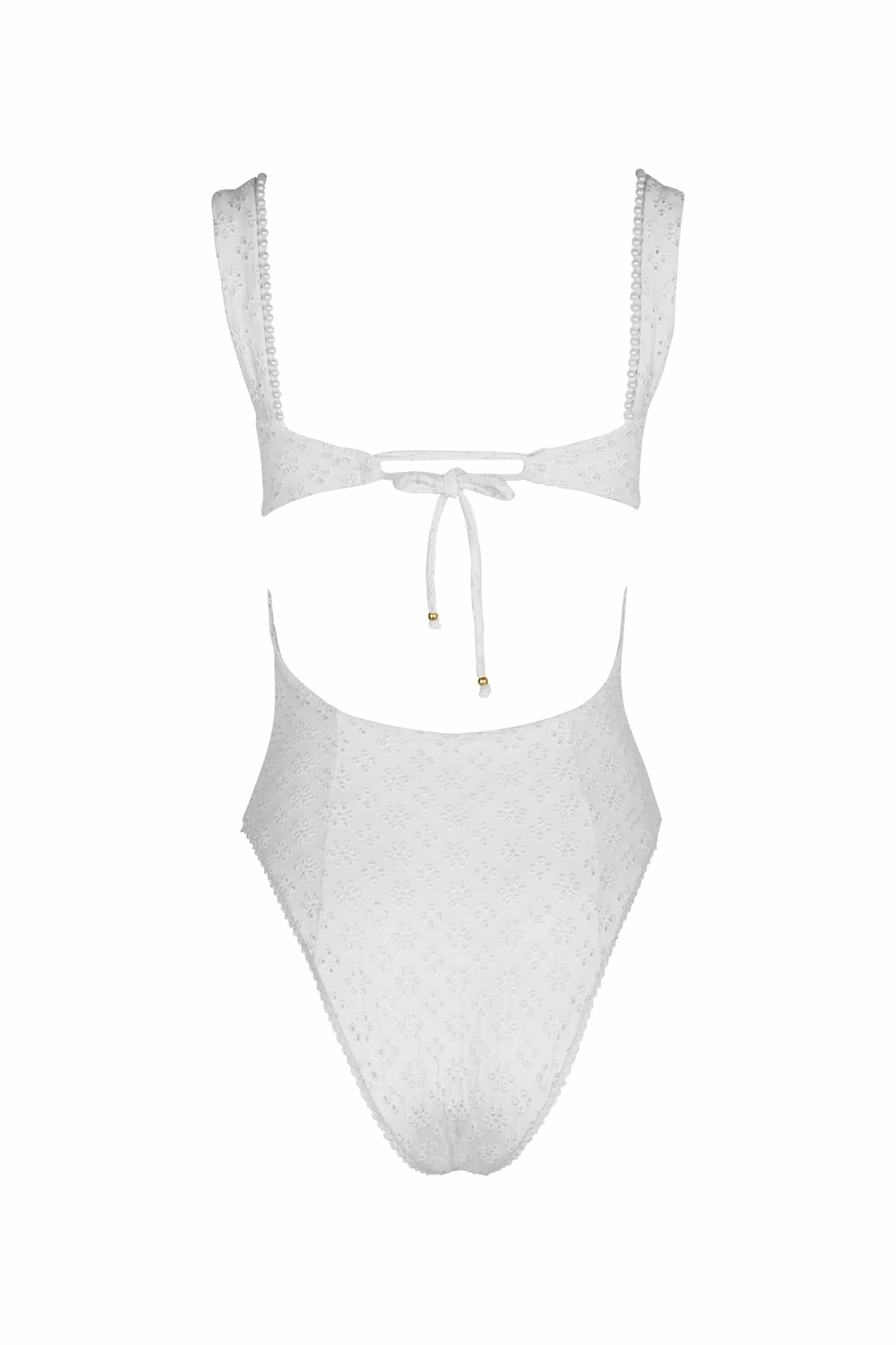 Soah - Women's Eyelet Genova One Piece Swimsuit