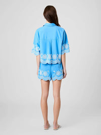 French Connection - Alissa Embroidered Popover Top