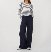 Esqualo - Striped Slub Sweater