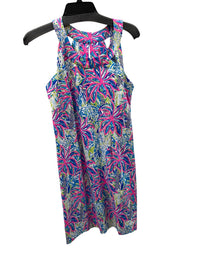 Lulu-B - Tropical Sleeveless Cutout Dress