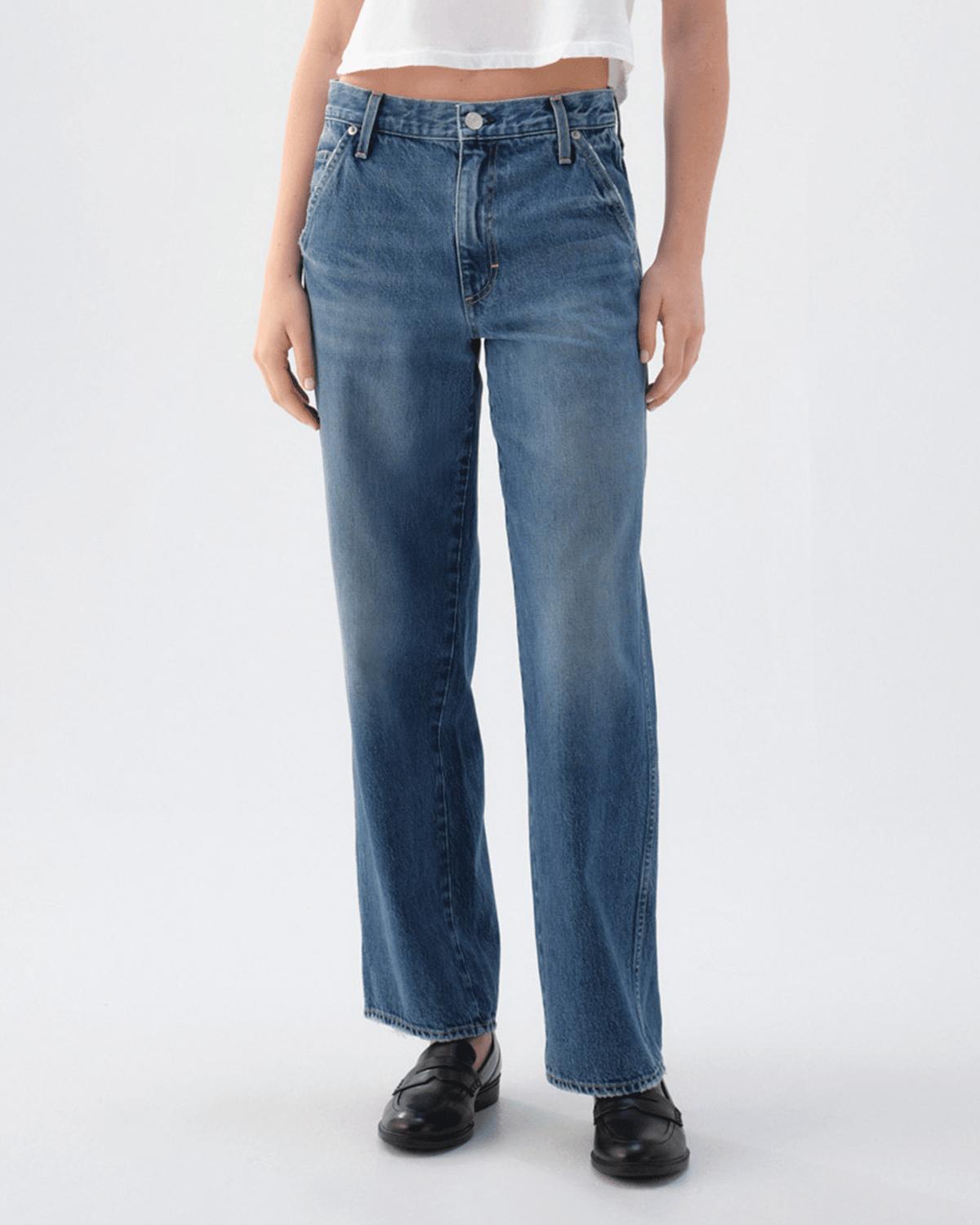 AMO Jocelyn Shaped Trouser in two timing 1 - women's jeans