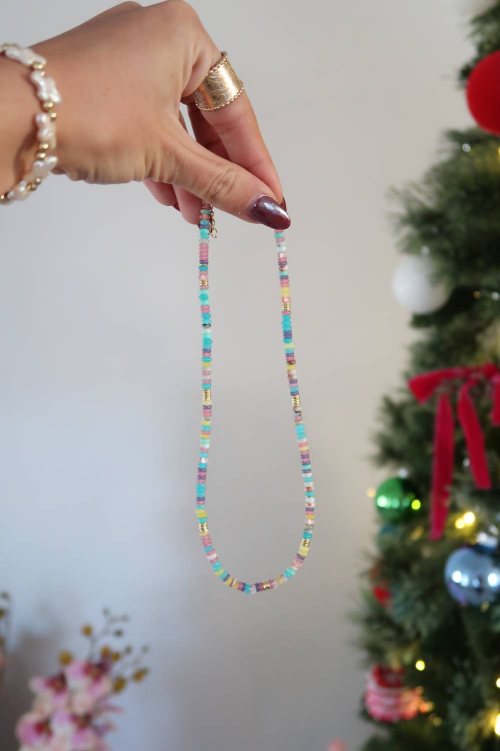 Treasure Jewels - Women's Rainbow Necklace