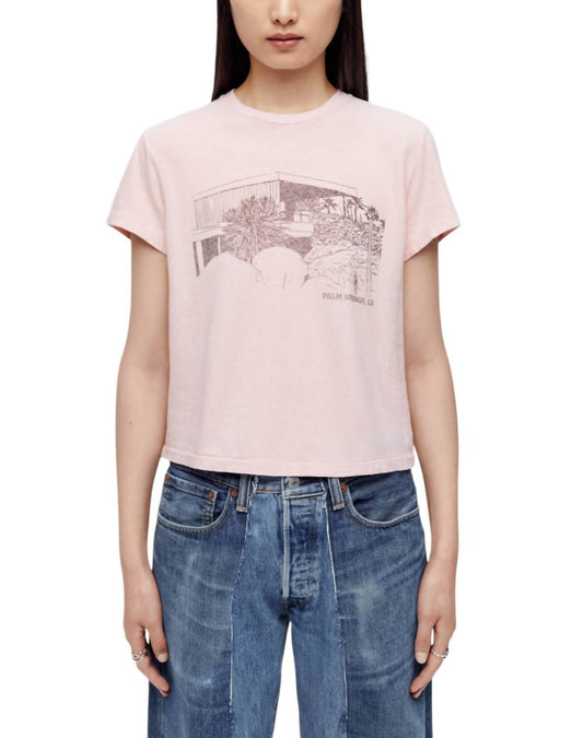 Re/Done - 50s Boxy "Kaufmann House" Tee Top