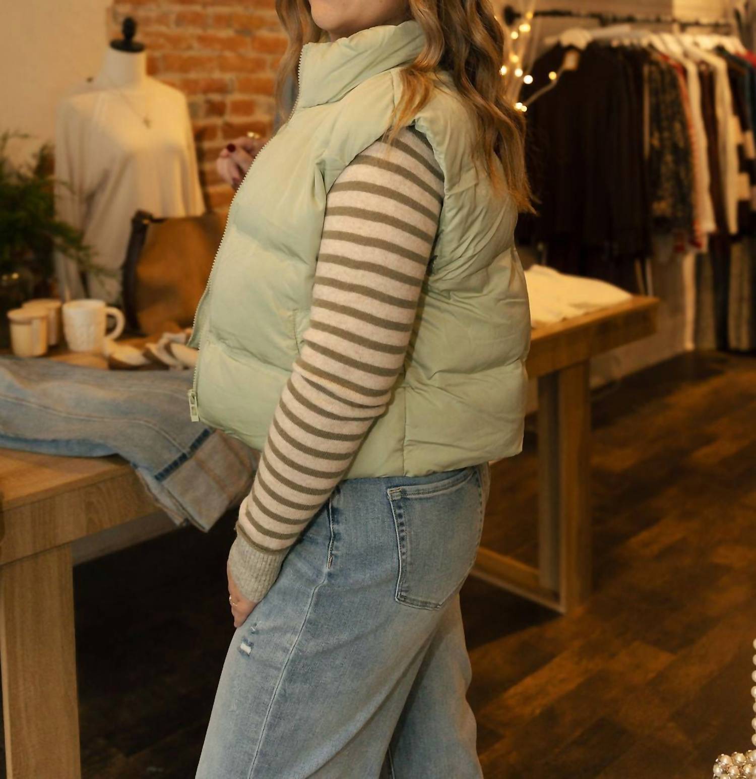 Thread & Supply - Issey Cropped Vest