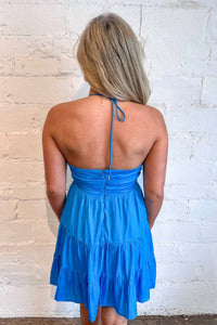 Day + Moon - Lemonade Halter Dress