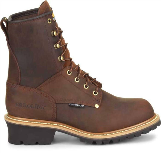 Carolina - Men's Waterproof Steel Toe Logger Boots