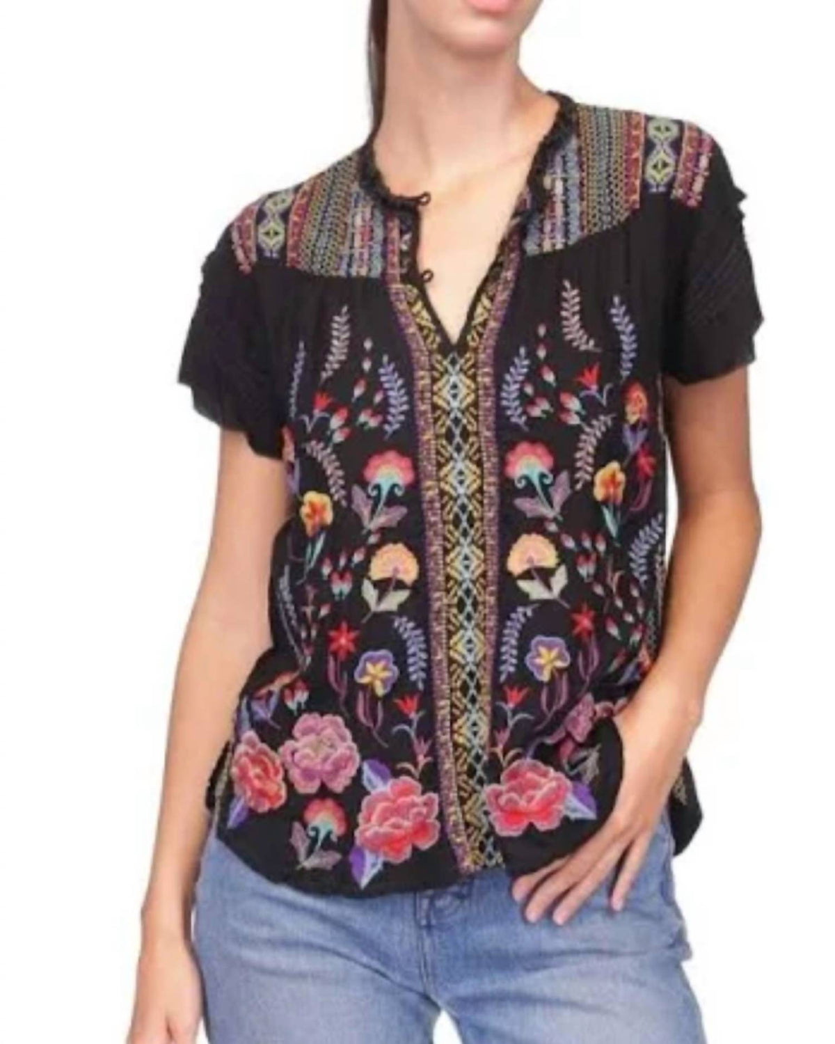 Johnny Was - Lafaret Blouse
