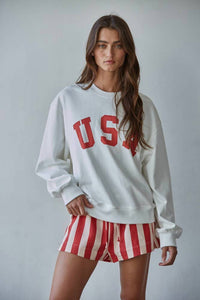 By Together - Freedom Stripe Shorts