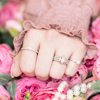 Starlette Women's The Pearl Of Our Collection Amber Ring in silver - women's jewelry - view 5