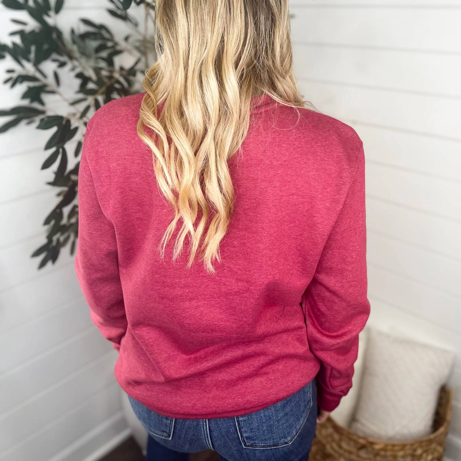 Southern Bliss - Raise Them Kind Long Sleeve Graphic Crewneck Sweatshirt
