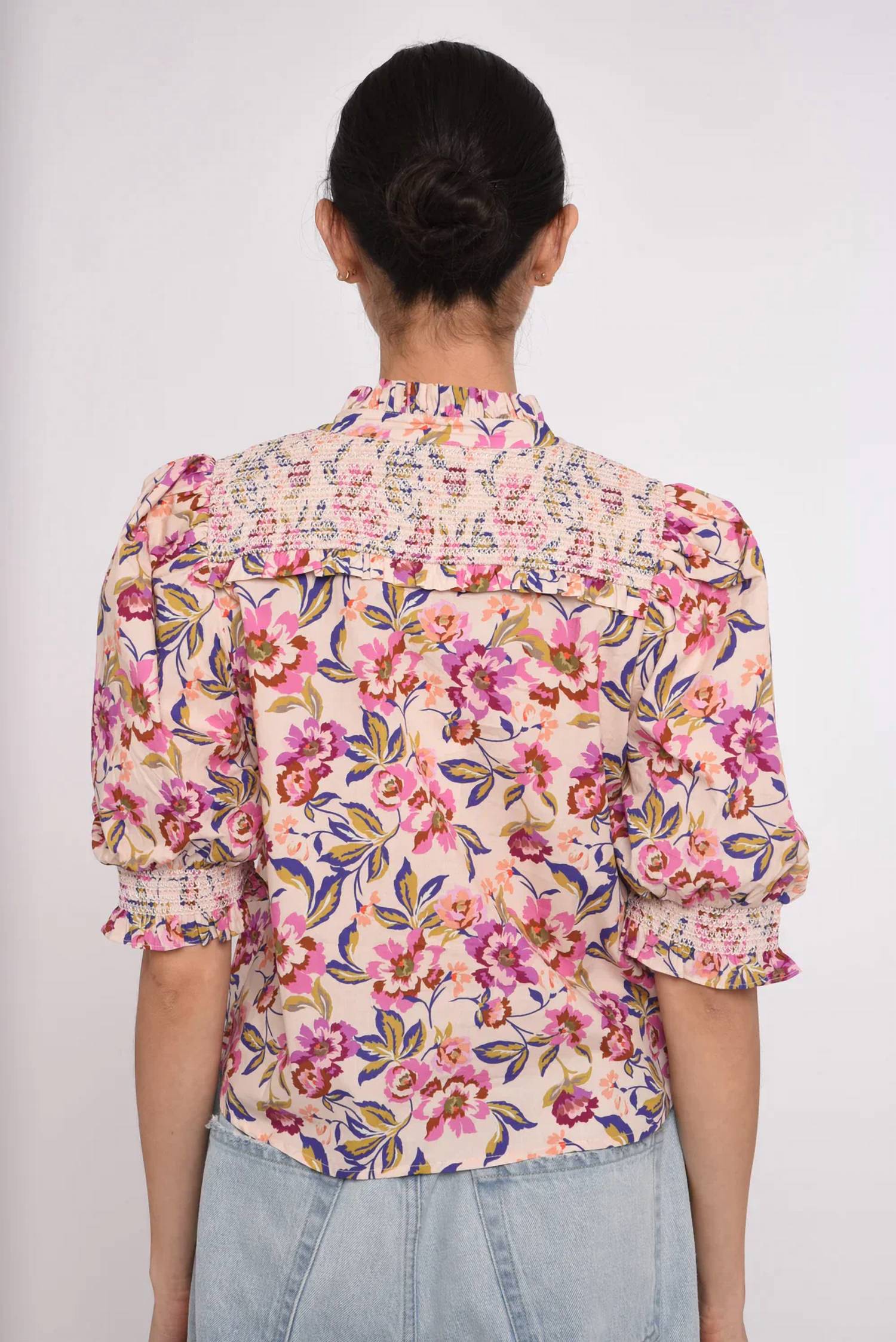 Love The Label - Zinny Button Front Top