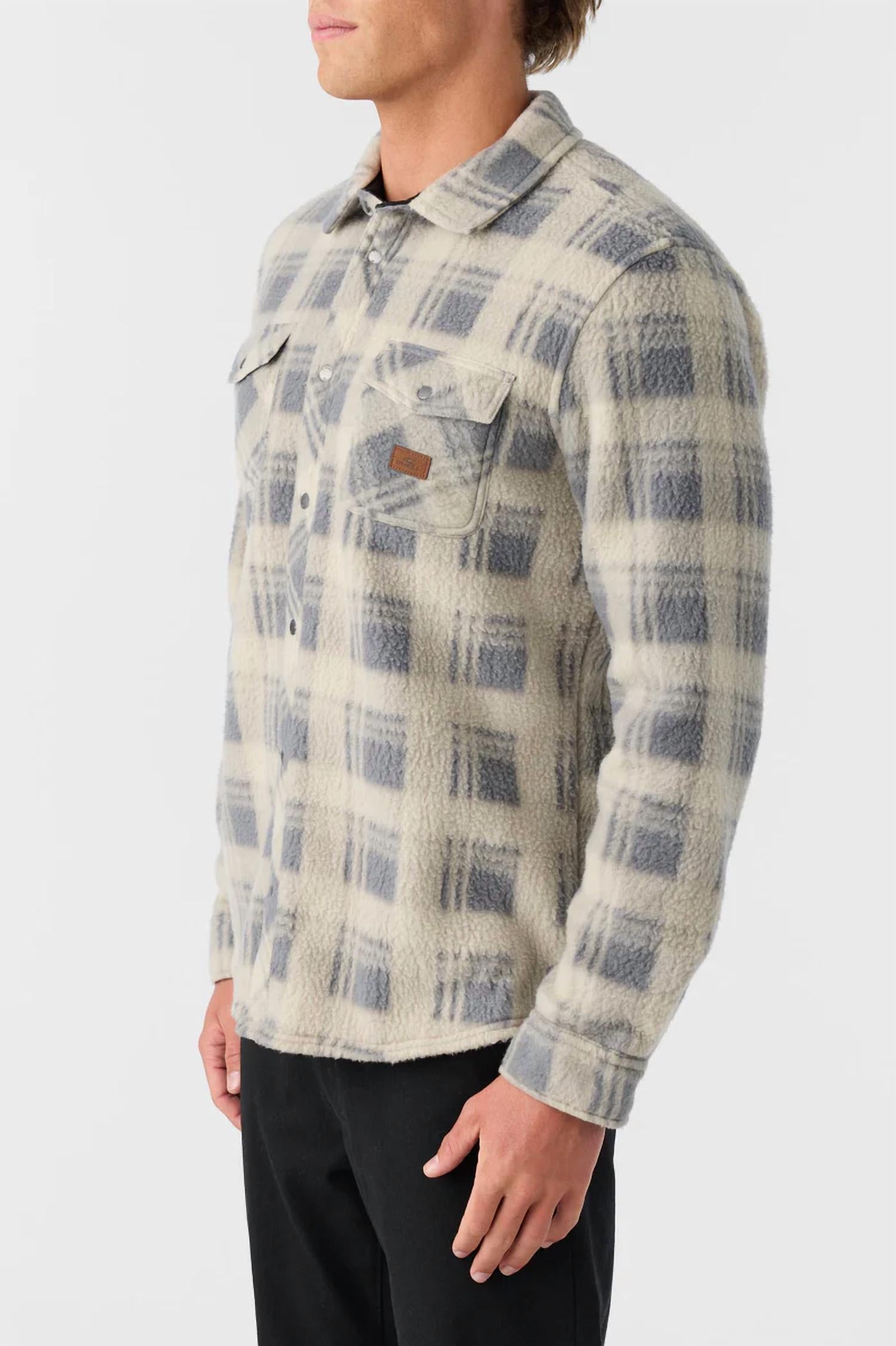 O'Neill - Glacier Plaid High Pile Button-down Shirt