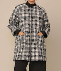 Chalet Et Ceci - Livie Quilted Plaid Jacket