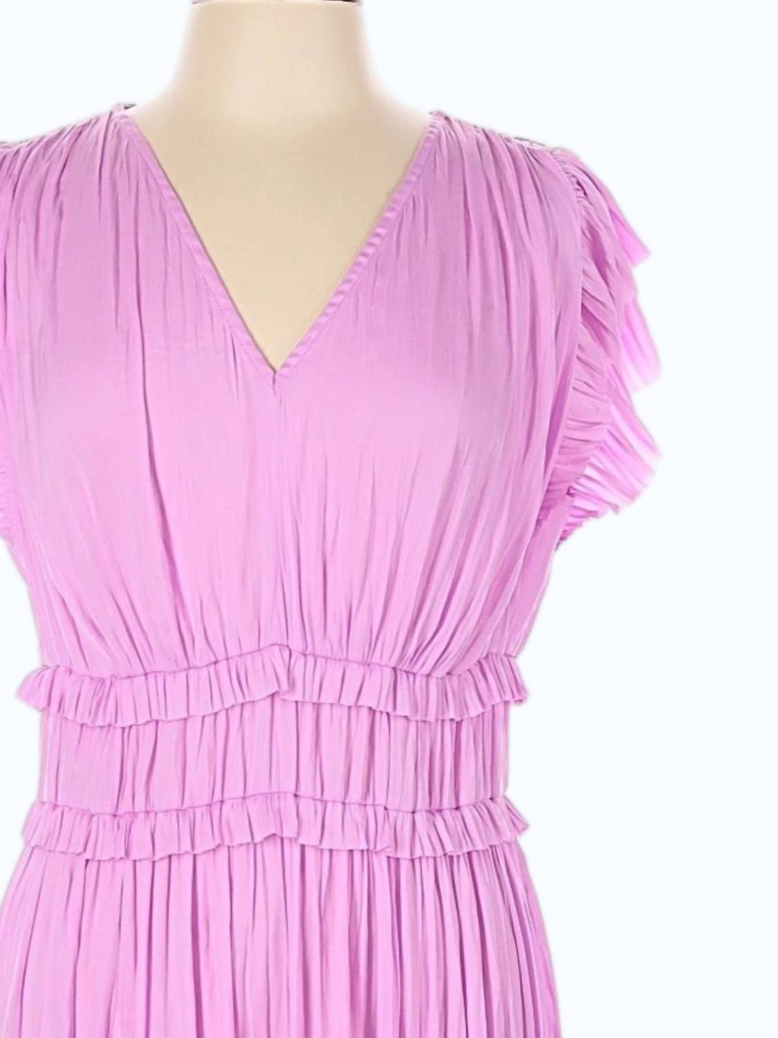 Current Air - Women's Midi Dress With Elastic Waist