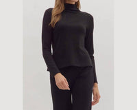 Entro - Long Sleeve Ribbed Sweater