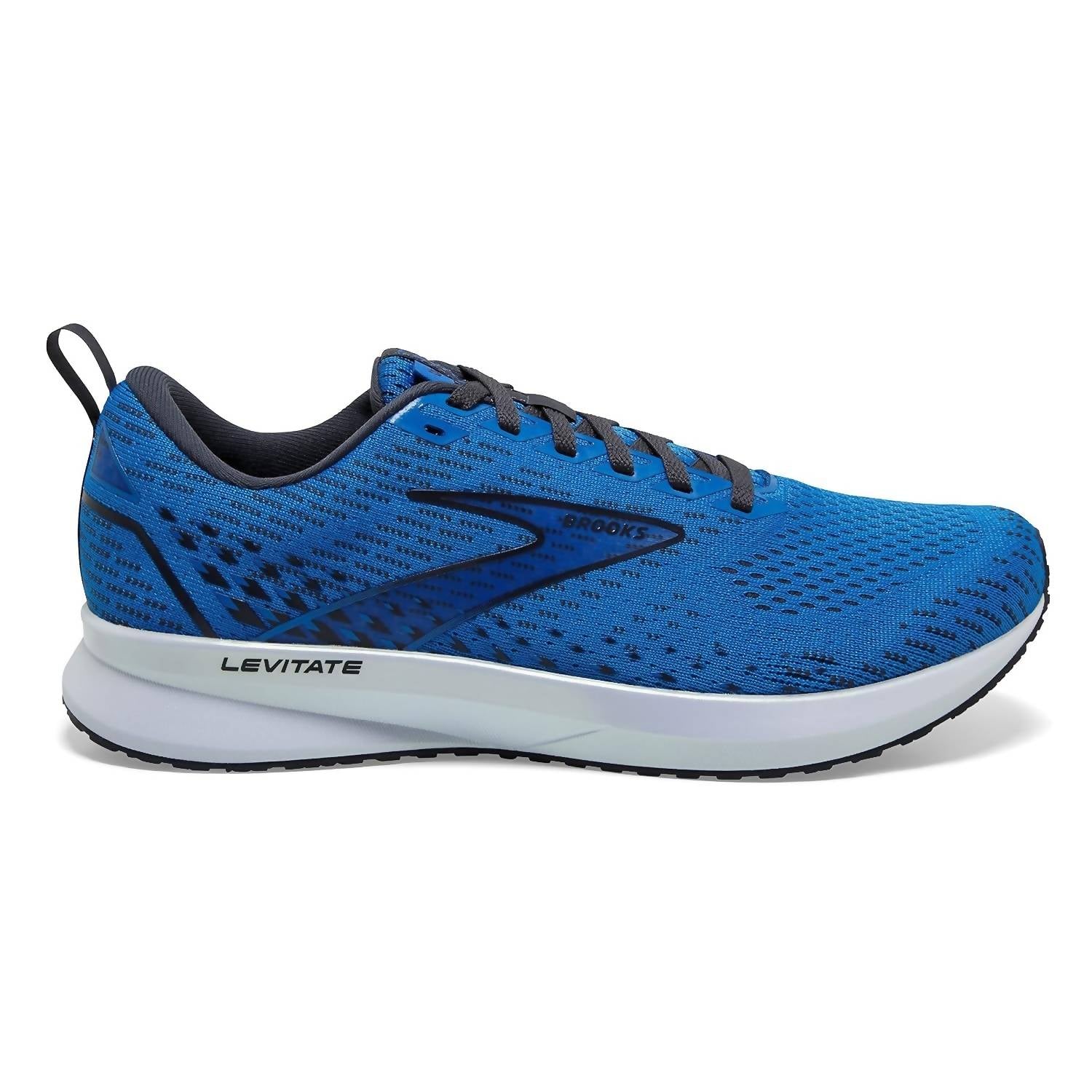 BROOKS Men's Levitate 5 Shoes in blue india ink white - men's sneaker