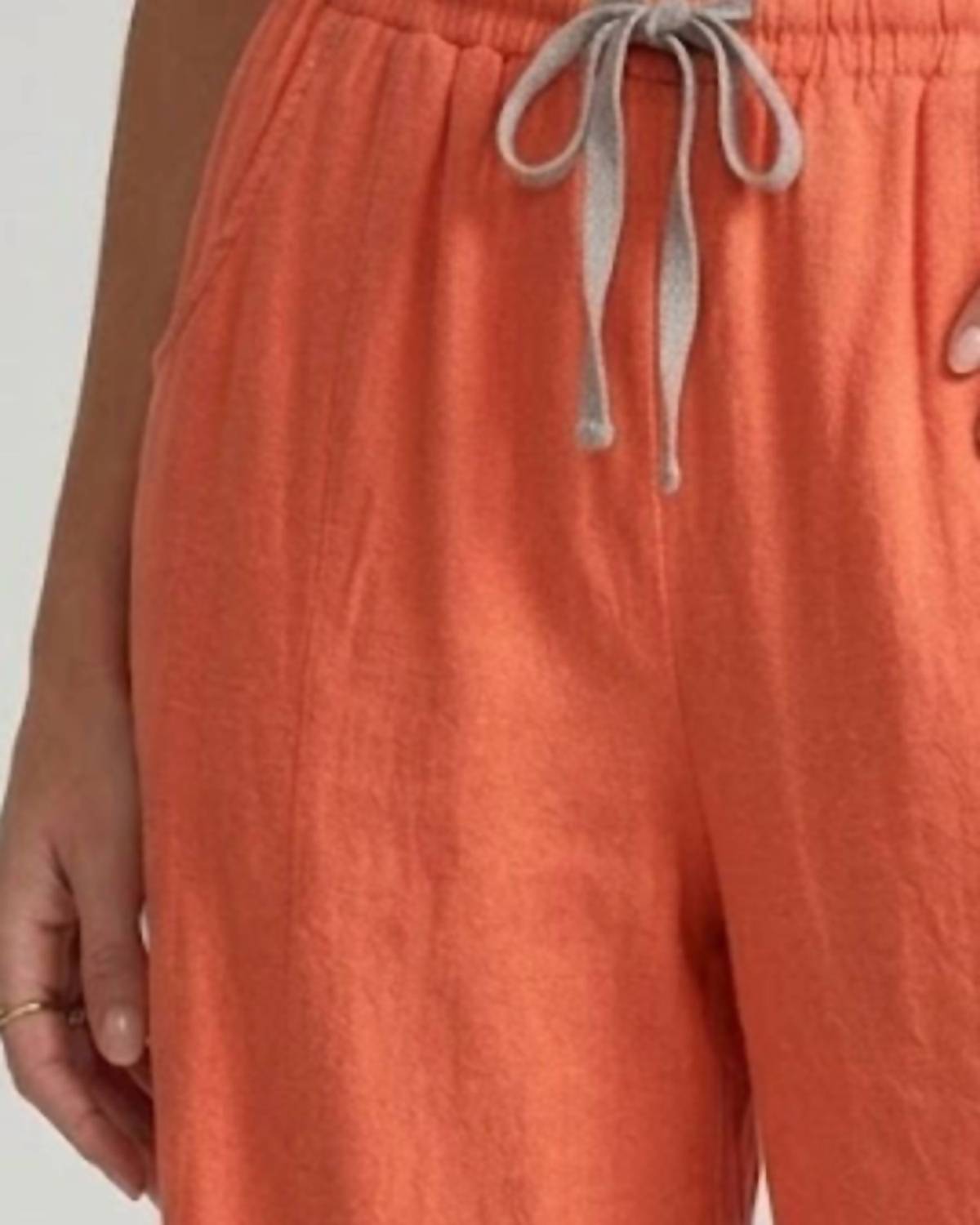 Tribal - Pull-on Ankle Pants With Drawstring