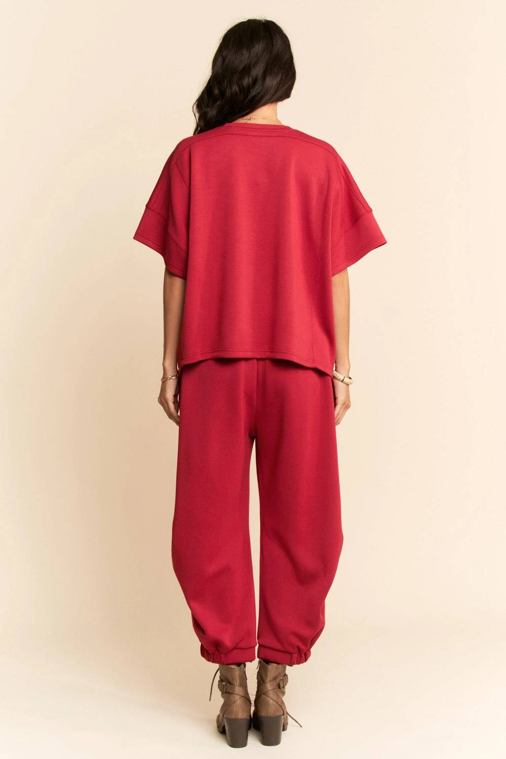 Davi & Dani - Bella Butter Pin Tuck Luxe Set - Plus