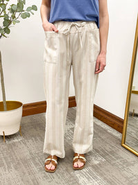 Wishlist - Striped Linen Pants