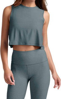 Beyond Yoga - Featherweight Minimal Cropped Tank