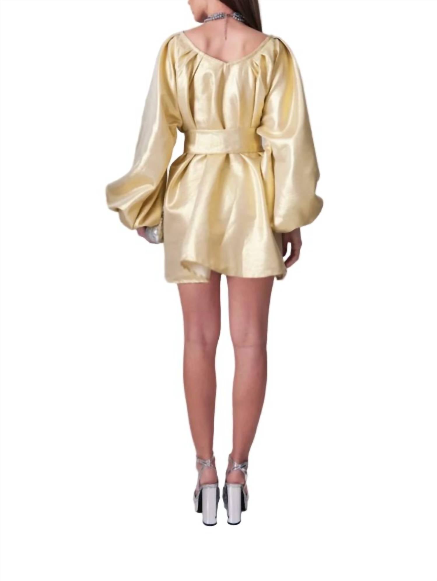 Tela Luxury Mercantile - Golden Age Dress