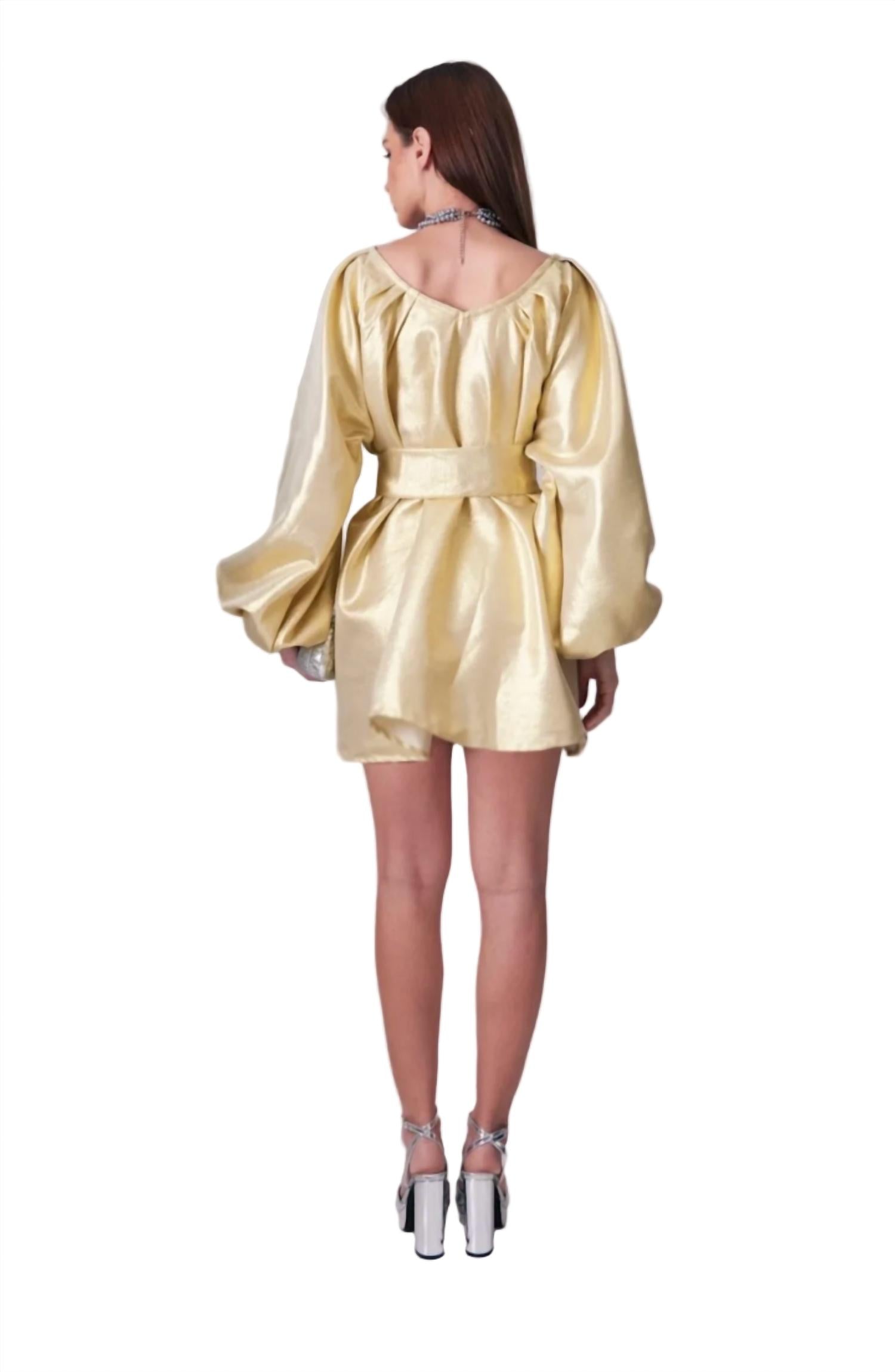 Tela Luxury Mercantile - Golden Age Dress