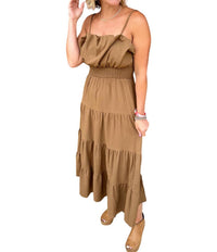 Thml - Strap Smock Tiered Dress