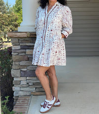 Pinch - Vanessa Western Print Dress