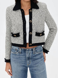 L'Agence - Arielle Collared Jacket