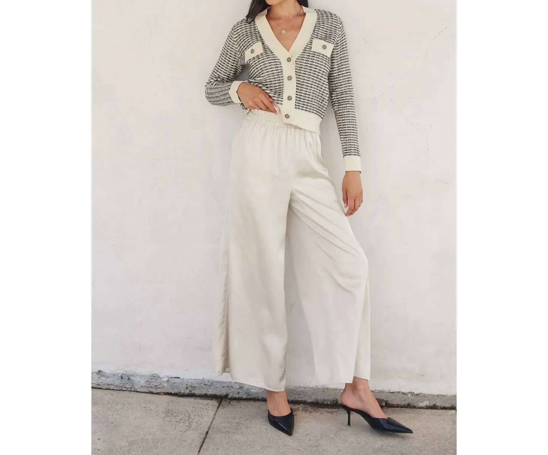 Dress Forum - Buttery Wide Leg Pull On Pants