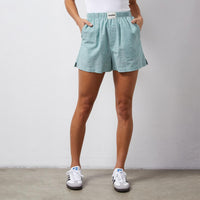 Monrow - Monrow Stripe Poplin Oversized Short