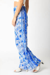 Olivaceous - Gypsy Floral Wide Leg Pants