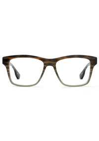 KREWE Unisex Theo Square Eyeglasses in marsh - women's accessory - alternate view