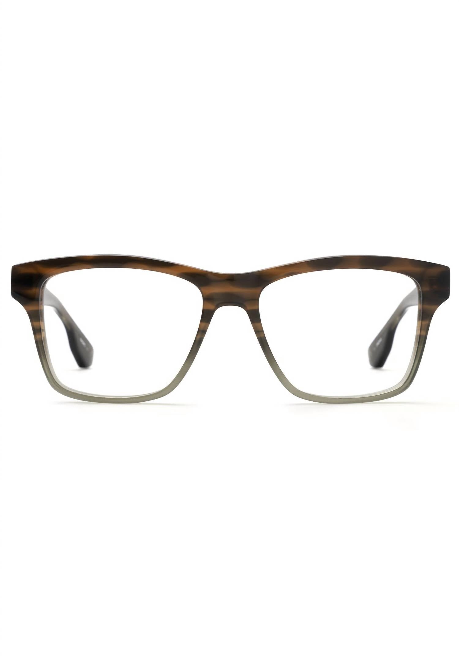 KREWE Unisex Theo Square Eyeglasses in marsh - women's accessory - alternate view