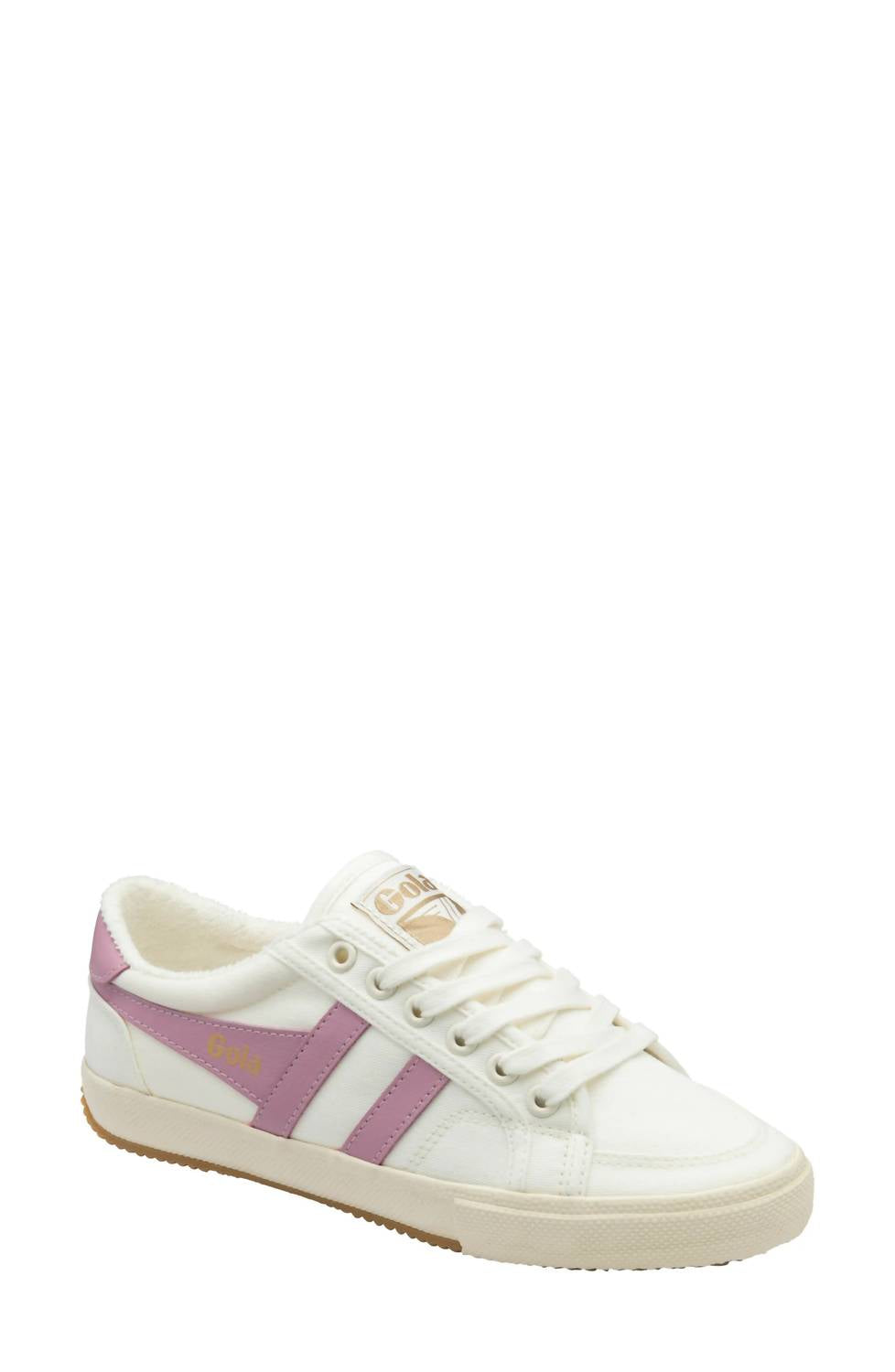 Gola Women's Stratus Plimsolls Sneaker in off white candy - women's sneaker - detail view