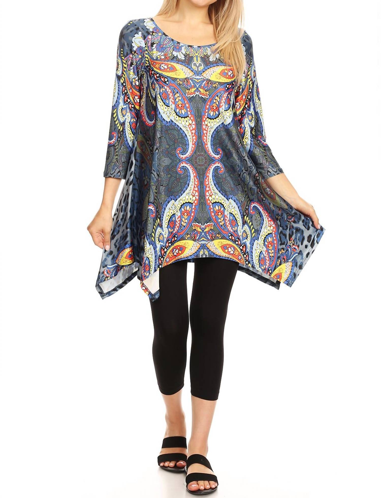 White Mark - Marlene Tunic Top