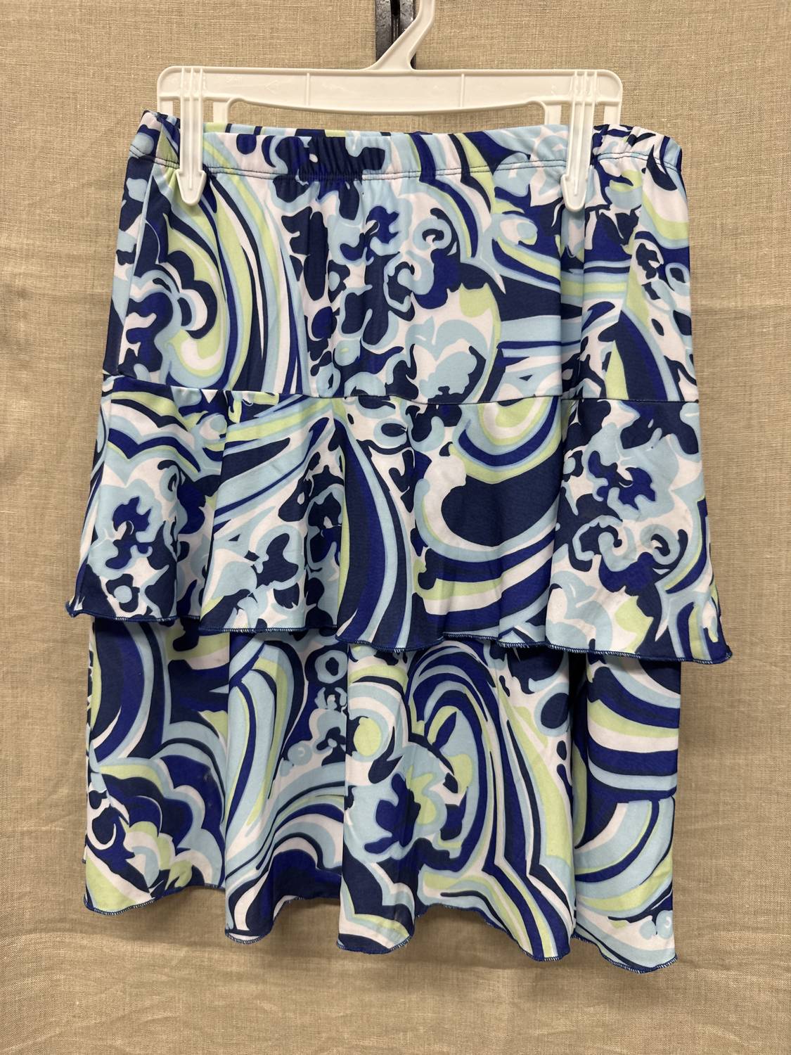 Fashque - Women's 3 Tier Ruffle Skort
